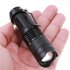 Mini LED 7W 300LM CREE Q5 LED zaklamp Instelbare focus Zoom Light Lamp_6